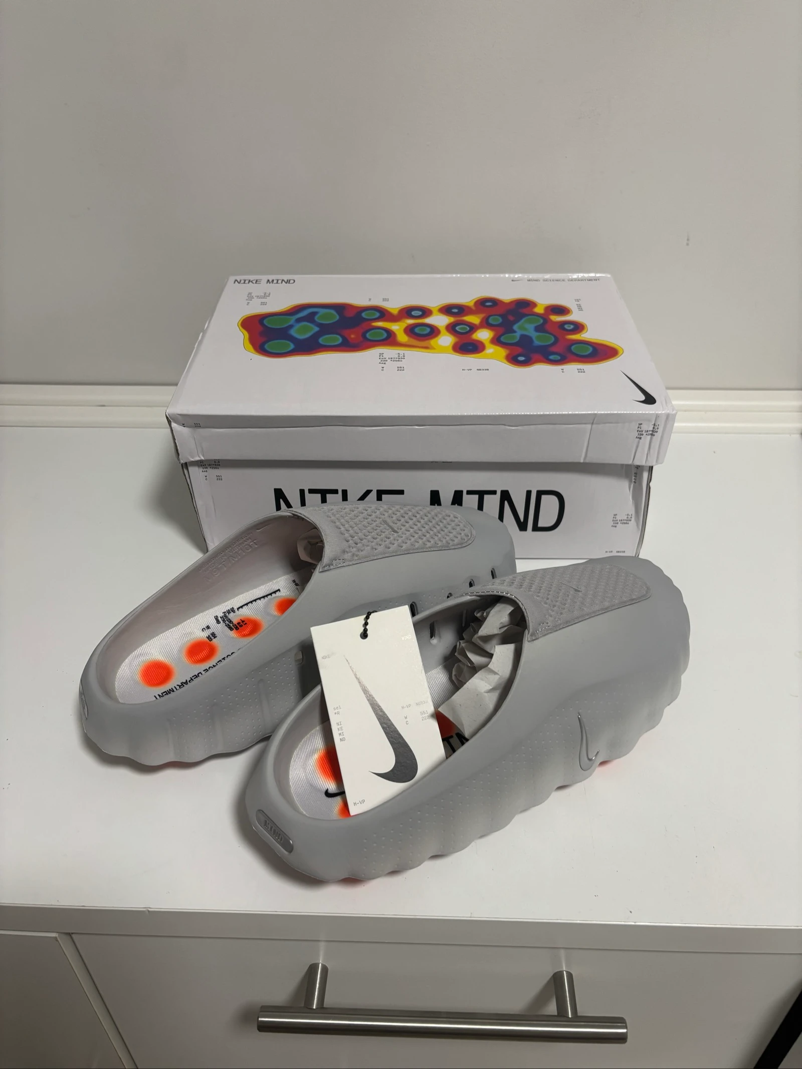 Nike Mind 001 Grey/Orange – photo 3